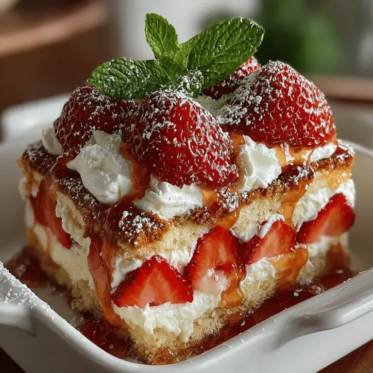 As the warm weather approaches, the craving for refreshing desserts becomes almost irresistible. Among the myriad of summer treats, icebox cakes stand out for their simplicity and delightful flavor profiles. These no-bake desserts have gained popularity over the years, offering a cool solution to the heat without the need for an oven. One delightful variation that embodies the essence of summer is the Strawberry Shortcake Icebox Cake. This dessert combines the lush sweetness of fresh strawberries with a creamy filling and soft, sponge-like layers, making it an ideal choice for warm-weather gatherings.