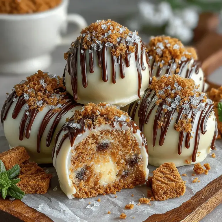 In the world of desserts, no-bake recipes have gained a special place for their convenience and ease of preparation. Whether you're a seasoned baker or a novice in the kitchen, the allure of a delicious treat that requires minimal time and effort is hard to resist. Enter the No-Bake Biscoff Cheesecake Truffles—an indulgent dessert that marries the creamy richness of cheesecake with the unique flavor of Biscoff cookies. These truffles are perfect for satisfying your sweet tooth without the need for an oven, making them ideal for warm weather gatherings, last-minute parties, or simply a cozy night in.