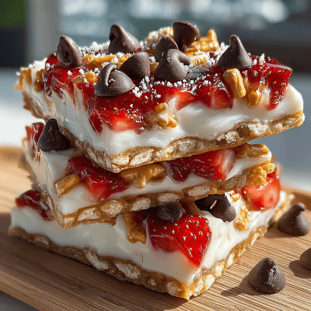 In the realm of healthy snacks, yogurt bark has emerged as a delightful and nutritious option that caters to both taste and health-consciousness. This innovative treat is not only easy to prepare but also offers a canvas for various flavor combinations, making it an ideal choice for anyone looking to indulge guilt-free. Among the myriad of possibilities, Strawberry Swirl Pretzel Yogurt Bark stands out with its harmonious blend of flavors—from the tartness of fresh strawberries and the creamy texture of Greek yogurt to the satisfying crunch of pretzels.
