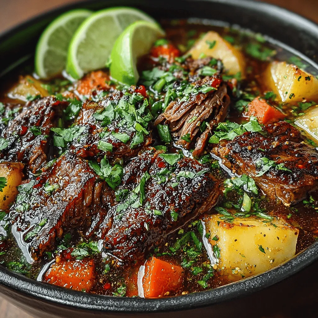 If you're searching for a dish that embodies comfort and bold flavors, look no further than Spicy Slow Cooker Hatch Chili Beef Stew. This stew is not just a meal; it's a warm embrace on a chilly evening, infused with the vibrant essence of Hatch chiles. The combination of tender beef, earthy vegetables, and the unique spice of Hatch chiles creates a symphony of flavors that will tantalize your taste buds and warm your soul.