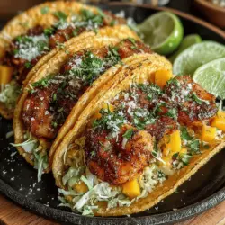 Shrimp is celebrated globally as a versatile and healthy protein choice, making it an ideal star for our taco creation. Packed with lean protein, low in calories, and rich in essential nutrients like omega-3 fatty acids, shrimp is not just delicious; it's also a smart addition to a balanced diet. Its mild flavor acts as a perfect canvas for a wide variety of spices and seasonings, allowing for endless culinary creativity.