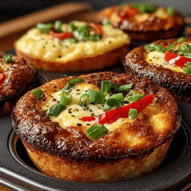 If you're searching for a delicious and nutritious breakfast option that tantalizes your taste buds and fuels your morning, look no further than Hatch Chili Baked Egg Muffins. This delightful fusion of flavors combines the richness of eggs with the vibrant taste of roasted Hatch chilis, resulting in a dish that's not only satisfying but also packed with essential nutrients. Perfect for busy mornings or as part of your meal prep routine, these muffins are incredibly easy to prepare, making them a go-to choice for anyone looking to start their day on a delicious note.