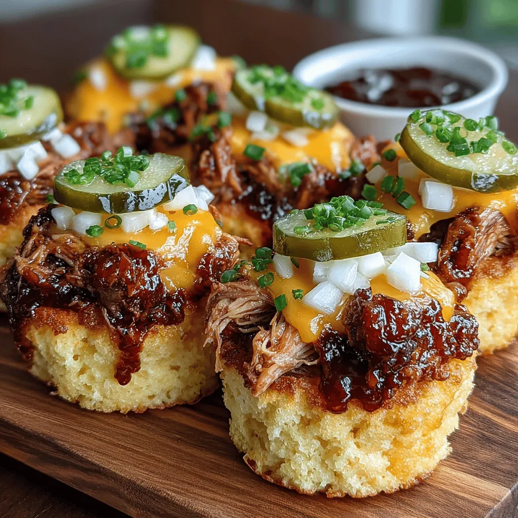 As the popularity of finger foods continues to rise, few dishes capture the essence of convenience and flavor quite like Mini BBQ Chicken Corn Muffin Sliders. These delightful little treats are not only perfect for gatherings, game days, or family dinners, but they also bring a unique twist to traditional BBQ fare. By pairing savory BBQ chicken with the comforting sweetness of corn muffins, these sliders create a harmonious balance of flavors that will undoubtedly tantalize your taste buds.