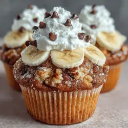 Muffins have long been a beloved staple in kitchens around the world, cherished for their versatility as a snack, breakfast option, or even a delightful treat to accompany afternoon tea. Whether sweet or savory, muffins can be customized to suit different tastes and dietary needs, making them an ideal choice for families. Among the myriad of muffin recipes, the Choco-Banana Bliss Muffins stand out with their unique flavor profile that marries the rich taste of chocolate with the natural sweetness of ripe bananas. This perfect pairing not only creates a delectable treat but also offers a nutritious twist that both kids and adults can enjoy.