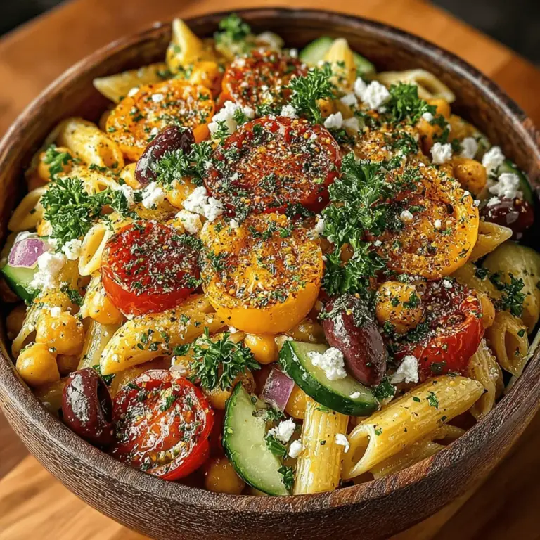 In recent years, pasta salads have surged in popularity, becoming a staple at picnics, potlucks, and family gatherings. Among the myriad of variations, the Zesty Lemon Garlic Chickpea Pasta Salad stands out not just for its vibrant flavors but also for its nutritional benefits. This dish combines the comforting familiarity of pasta with the health-conscious appeal of chickpeas and fresh vegetables, creating a wholesome meal that can be enjoyed any time of the year.