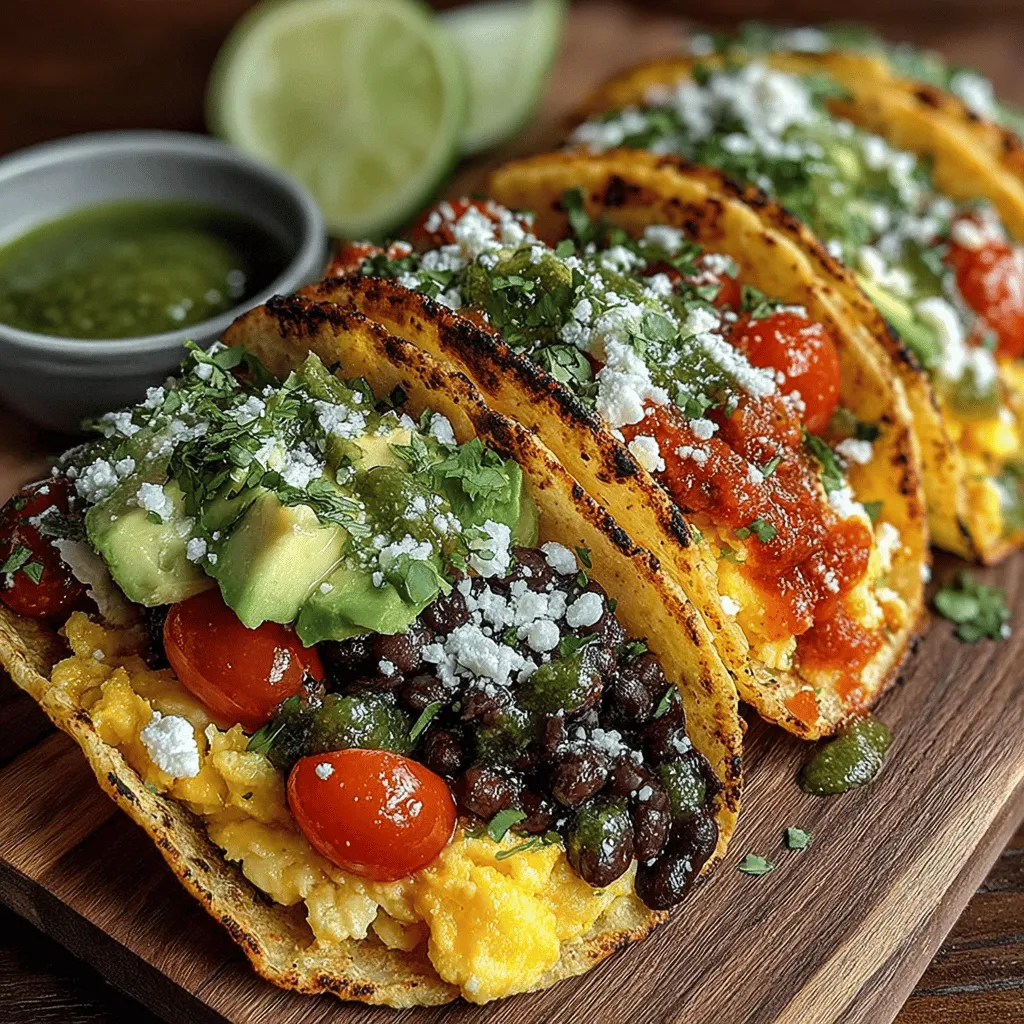 The foundation of any great dish lies in its seasoning. When it comes to Smoky Hatch Chili Breakfast Tacos, the trio of olive oil, smoked paprika, salt, and pepper plays a pivotal role in enhancing the overall flavor profile. Olive oil provides a smooth richness that marries beautifully with the other ingredients, while smoked paprika introduces a warm, smoky depth that elevates the dish to new heights. Meanwhile, salt and pepper are essential for balancing flavors, bringing out the natural sweetness of the hatch chilis and the earthiness of the eggs. Don’t skip on these ingredients; they are the key to achieving a well-rounded and satisfying taco experience.