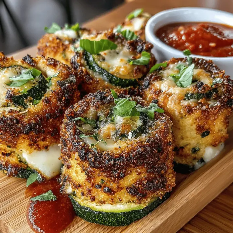 In the world of culinary creativity, few dishes evoke the comfort and satisfaction of pizza. However, as health-conscious choices become more mainstream, there is a growing desire for alternatives that retain the essence of classic favorites while offering a lighter twist. Enter the Mini Zucchini Ricotta Pizza Rolls—an exciting variation that marries the rich flavors of pizza with the wholesome goodness of zucchini. These delightful rolls are not only delicious but also provide a healthier option for those looking to indulge without the guilt.