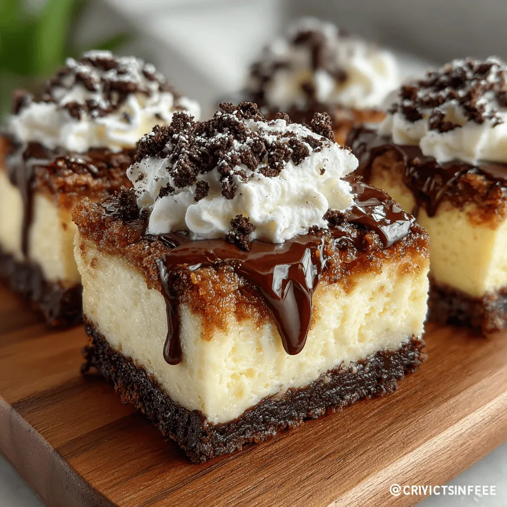 Cheesecake has long been a beloved dessert, cherished for its rich and creamy texture that melts in your mouth. Whether enjoyed plain, topped with fruit, or infused with chocolate, its versatility has made it a staple in dessert menus around the world. Among the myriad of cheesecake variations, one stands out for its unique flavor and texture: the Oreo Cheesecake Dream Bars. This delightful twist on the traditional cheesecake combines the iconic taste of Oreo cookies with the smoothness of cream cheese, resulting in a dessert that is both indulgent and satisfying.