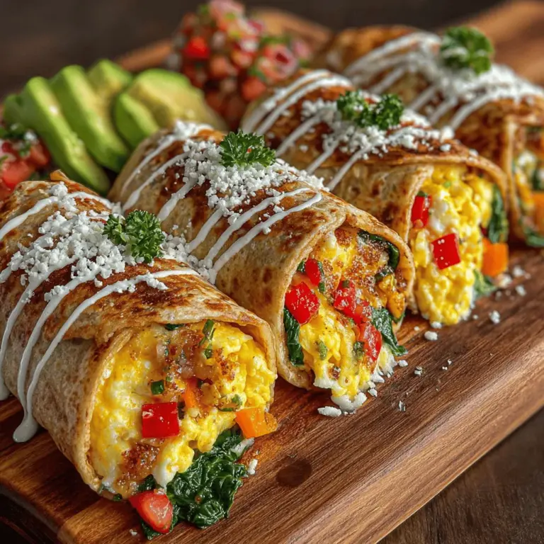 In today's fast-paced world, finding a meal that is both quick and nutritious can be a challenge. The Veggie Egg Wraps emerge as a perfect solution, offering a delicious and versatile option that is packed with protein, vitamins, and flavor. Whether enjoyed for breakfast, lunch, or a light dinner, these wraps can be easily customized to accommodate individual taste preferences and dietary needs. This article will guide you through the ingredients, preparation, and cooking process of Veggie Egg Wraps while providing insights into the nutritional benefits of each component.
