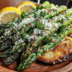 When it comes to side dishes that are both simple to prepare and bursting with flavor, Garlic Butter Parmesan Asparagus stands out as a top contender. This dish is a harmonious blend of fresh asparagus, rich garlic-infused butter, and savory Parmesan cheese, making it a delightful accompaniment to various main courses. Whether you're whipping up a quick weeknight dinner or planning an impressive spread for a festive gathering, this recipe is sure to please your palate and impress your guests.