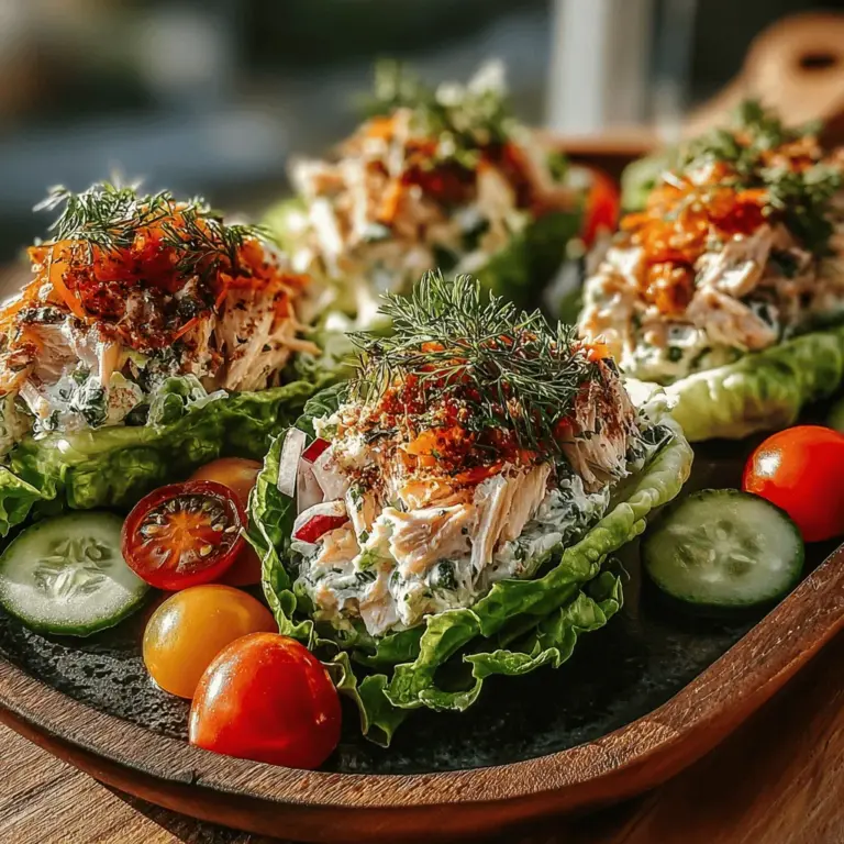In recent years, the trend of healthy eating has surged, with more individuals seeking fresh, wholesome recipes that not only satisfy the palate but also nourish the body. As people become increasingly aware of the benefits of a balanced diet, recipes that marry taste with nutrition have gained immense popularity. One such dish that fits this criterion beautifully is the Avocado Tuna Salad Lettuce Boats. This vibrant and refreshing meal is not only a feast for the eyes but also a powerhouse of nutrients, making it an ideal choice for health-conscious eaters.
