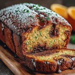 Zucchini bread has long been a beloved treat in many households, celebrated for its moist texture and delightful flavor. This versatile baked good is cherished not only for its taste but also for its ability to incorporate healthy ingredients, making it a go-to option for snacks, breakfast, or even dessert. What sets this Chewy Chocolate Chip Zucchini Bread apart is its unique fusion of rich chocolate chips and a chewy consistency that elevates the classic recipe to new heights. This indulgent twist allows you to enjoy a comforting treat while reaping the benefits of nutritious zucchini.