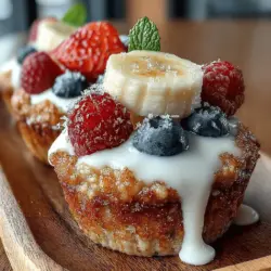 To truly appreciate the Berry Bliss Baked Oatmeal Cups, it’s essential to understand the key ingredients that make this recipe both nutritious and delicious. Each component plays a significant role in not only enhancing the flavor but also contributing to the overall health benefits of the dish.