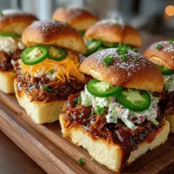 As the culinary world continues to evolve, plant-based ingredients are gaining significant traction, and one standout among them is jackfruit. Known for its versatility and meat-like texture, jackfruit has become a staple in vegan cuisine, providing a satisfying alternative for those seeking to reduce their meat consumption or explore new flavors. Among the myriad of dishes that can be created using this remarkable fruit, Smoky Mini BBQ Jackfruit Sliders emerge as a crowd favorite. These sliders are not only delicious and satisfying but also perfect for gatherings, meal prep, and casual dining.