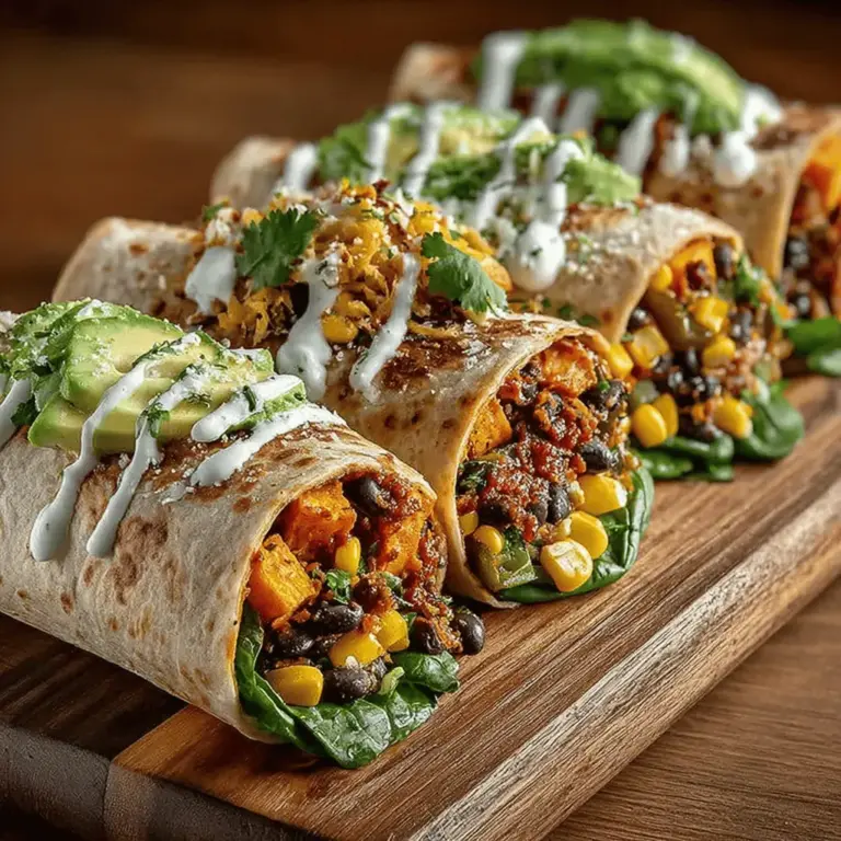 In the realm of healthy eating, finding a dish that combines flavor, nutritional value, and versatility can be a challenge. Enter the Spicy Hatch Chili Sweet Potato Wraps—a culinary creation that not only excites the palate but also nourishes the body. This recipe is an excellent choice for anyone seeking a plant-based meal that’s both satisfying and packed with vibrant flavors. With the sweet earthiness of roasted sweet potatoes, the distinctive heat of Hatch chilies, and the creaminess of avocado, these wraps are a delightful fusion that will appeal to both vegetarians and meat-lovers alike.