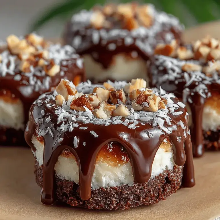 In the realm of delightful snacks, few treats can match the appeal of Frozen Chocolate Coconut Yogurt Rounds. This recipe offers a perfect fusion of rich chocolate, creamy yogurt, and the tropical essence of coconut, resulting in a mouthwatering treat that is both indulgent and nutritious. With the ever-growing trend towards healthier eating practices, these yogurt rounds present an ideal solution for those seeking a guilt-free dessert that satisfies cravings while also delivering essential nutrients.