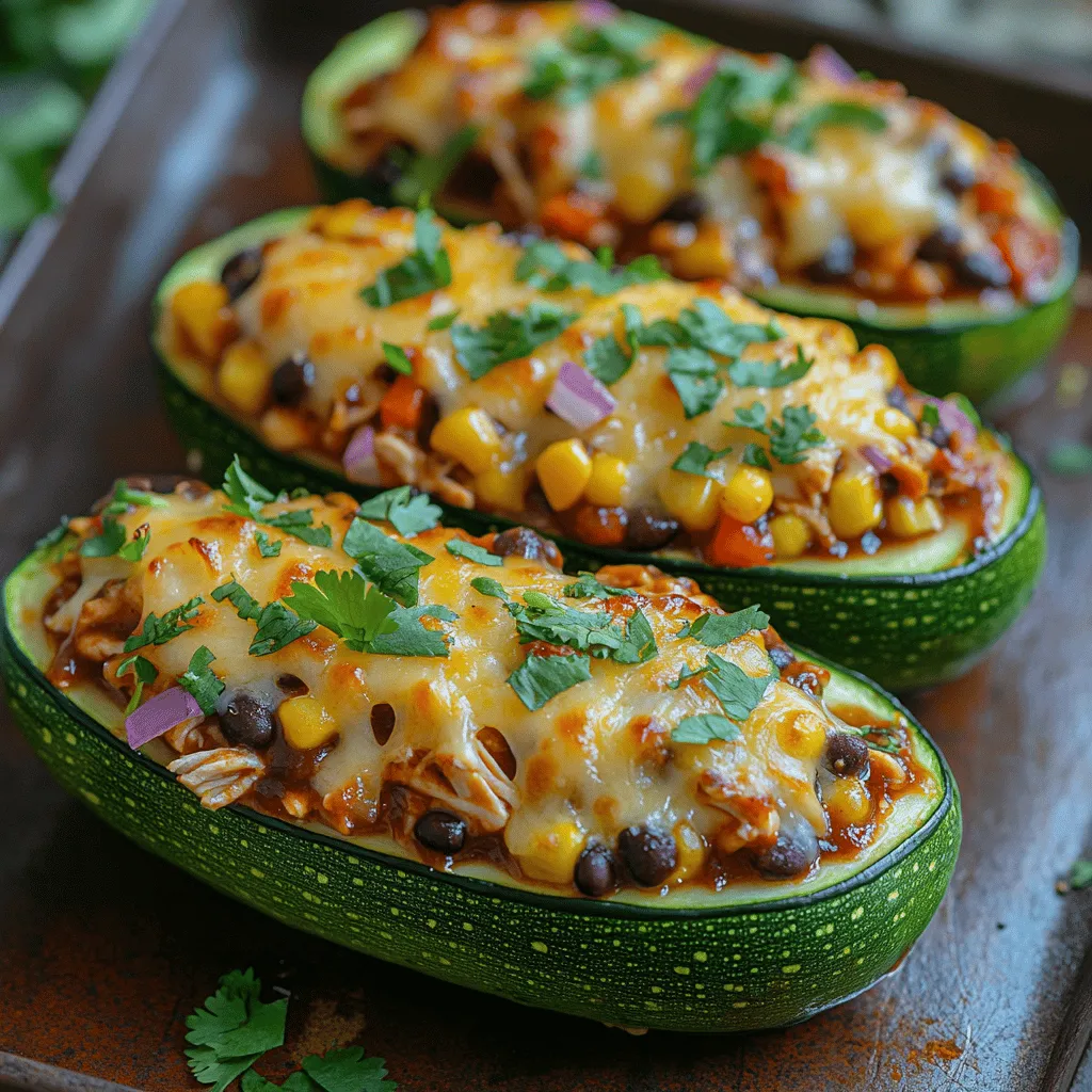 In recent years, the culinary landscape has seen a significant shift towards lighter, healthier meal options that do not compromise on flavor or satisfaction. With a growing awareness of nutrition, many home cooks are seeking recipes that not only taste good but also nourish the body. One such recipe that beautifully aligns with this trend is BBQ Chicken Zucchini Boats. This dish offers a delightful fusion of savory chicken, vibrant vegetables, and a tangy BBQ sauce, all nestled in tender zucchini shells, making it a perfect choice for those looking to indulge without the guilt.