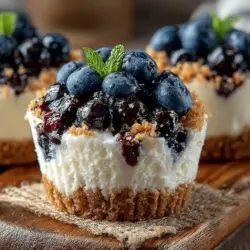As the temperatures rise and the days grow longer, the allure of no-bake desserts becomes increasingly appealing. These delightful treats allow you to indulge your sweet tooth without the heat of an oven, making them a perfect choice for summer gatherings, picnics, or simply a refreshing dessert at home. One such exquisite no-bake dessert is the No-Bake Blueberry Cheesecake Bombs. This charming recipe captures the essence of summer with its vibrant blueberries, creamy textures, and the ease of preparation that no-bake desserts are known for.