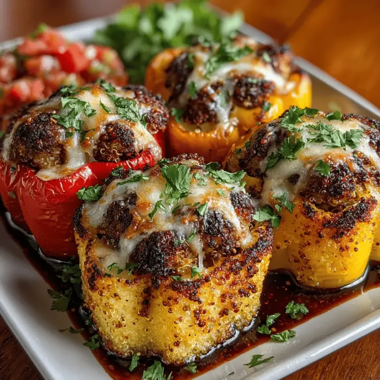 If you're searching for a dish that's as visually appealing as it is delicious, look no further than savory turkey-stuffed mini bell peppers. These vibrant little gems are not only a feast for the eyes but also a wholesome option that can serve as an appetizer or a main dish. They are perfect for entertaining guests, meal prepping for the week, or simply satisfying your cravings for something hearty yet healthy.