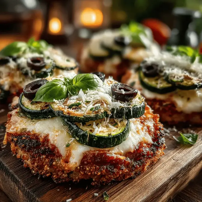 In today’s fast-paced world, finding time to prepare nutritious meals can often feel like an uphill battle. However, with the right recipe, you can enjoy a delicious and healthy meal that doesn’t require hours in the kitchen. Enter the Zesty Zucchini Pita Pizzas—a delightful fusion of fresh ingredients and wholesome flavors that promises to satisfy your taste buds while keeping your health goals in check.