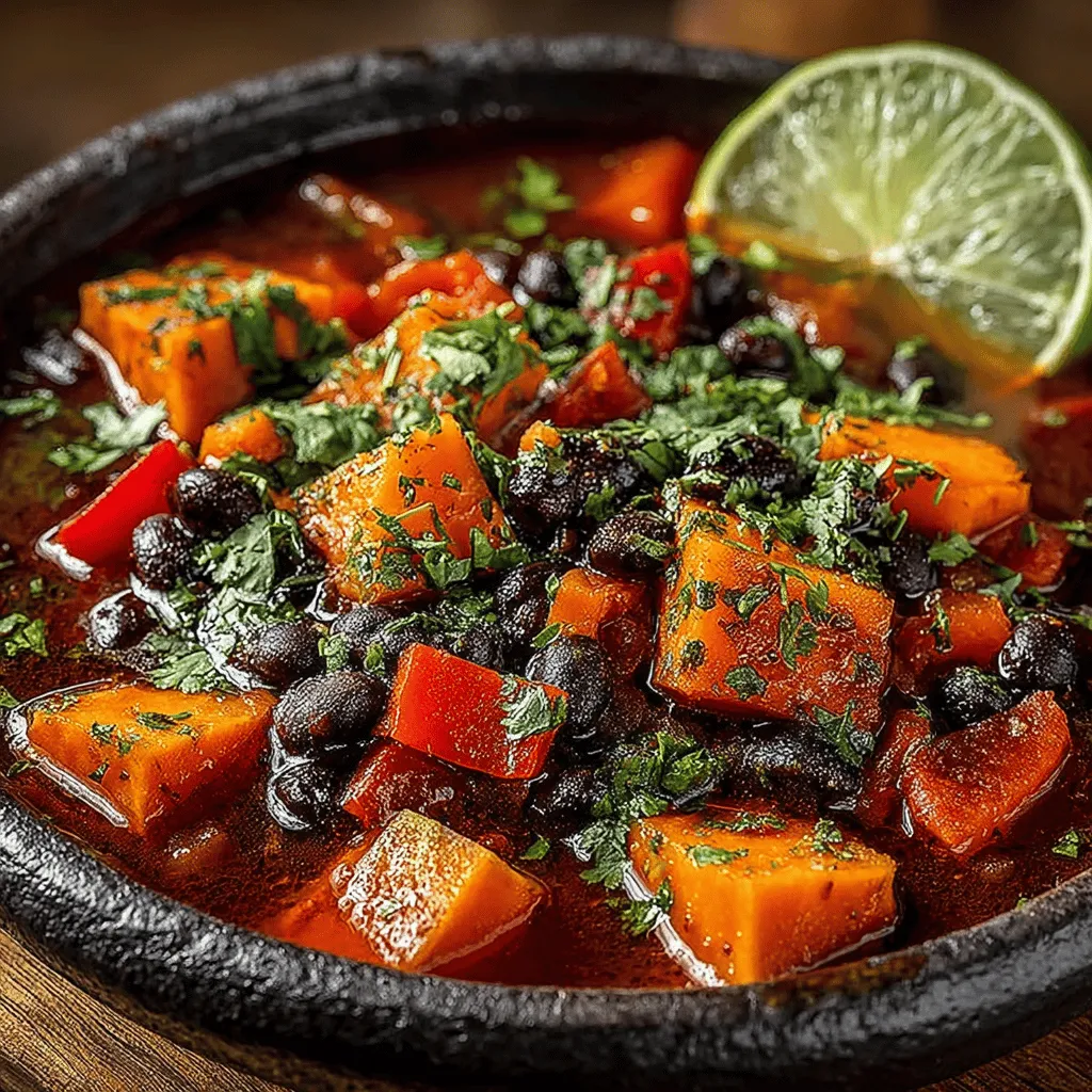 In the world of comfort food, few dishes can rival the heartiness and warmth of a well-crafted stew. The Hearty Black-Bean Sweet Potato Stew is not just a meal; it's a nutritious embrace that nourishes both body and soul. This delightful dish is brimming with vibrant flavors and a myriad of health benefits, making it an ideal choice for anyone looking to enjoy a wholesome, plant-based meal.