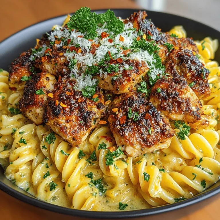 When it comes to comfort food, few dishes can rival the indulgence of Creamy Garlic Butter Chicken with Rotini. This delightful recipe effortlessly combines tender, juicy chicken with perfectly cooked rotini pasta, all enveloped in a rich, creamy garlic butter sauce. Whether you're planning a cozy weeknight dinner or a special meal for family and friends, this dish promises to impress with its simplicity and robust flavors.