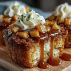 In recent years, cupcakes have surged in popularity, transforming from mere party treats into a versatile dessert option that appeals to all ages. Their charm lies not only in their aesthetic appeal but also in their capacity to carry a multitude of flavors. As people continue to explore creative ways to blend traditional desserts with contemporary tastes, the Caramel Apple Pie Cupcake emerges as a standout choice. This delightful creation artfully combines the comforting essence of classic apple pie with the convenience and portability of a cupcake, making it an ideal dessert for gatherings, celebrations, or even a cozy night in.