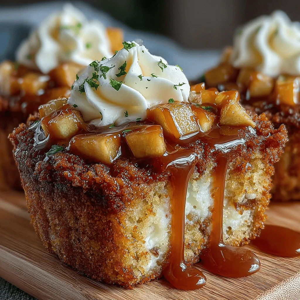 In recent years, cupcakes have surged in popularity, transforming from mere party treats into a versatile dessert option that appeals to all ages. Their charm lies not only in their aesthetic appeal but also in their capacity to carry a multitude of flavors. As people continue to explore creative ways to blend traditional desserts with contemporary tastes, the Caramel Apple Pie Cupcake emerges as a standout choice. This delightful creation artfully combines the comforting essence of classic apple pie with the convenience and portability of a cupcake, making it an ideal dessert for gatherings, celebrations, or even a cozy night in.