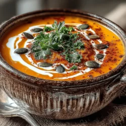 As the leaves change color and the air turns crisp, there's nothing quite like a warm bowl of soup to bring comfort and satisfaction. Smoky Maple Roasted Pumpkin Soup is the perfect embodiment of autumn, melding the earthy sweetness of roasted pumpkin with the rich smokiness of paprika and the gentle sweetness of pure maple syrup. This luscious soup not only warms your body but also invites the flavors of the season into your kitchen.