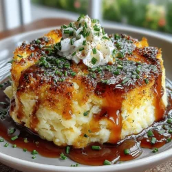 Creamy Homestyle Mashed Potatoes with Savory Gravy
