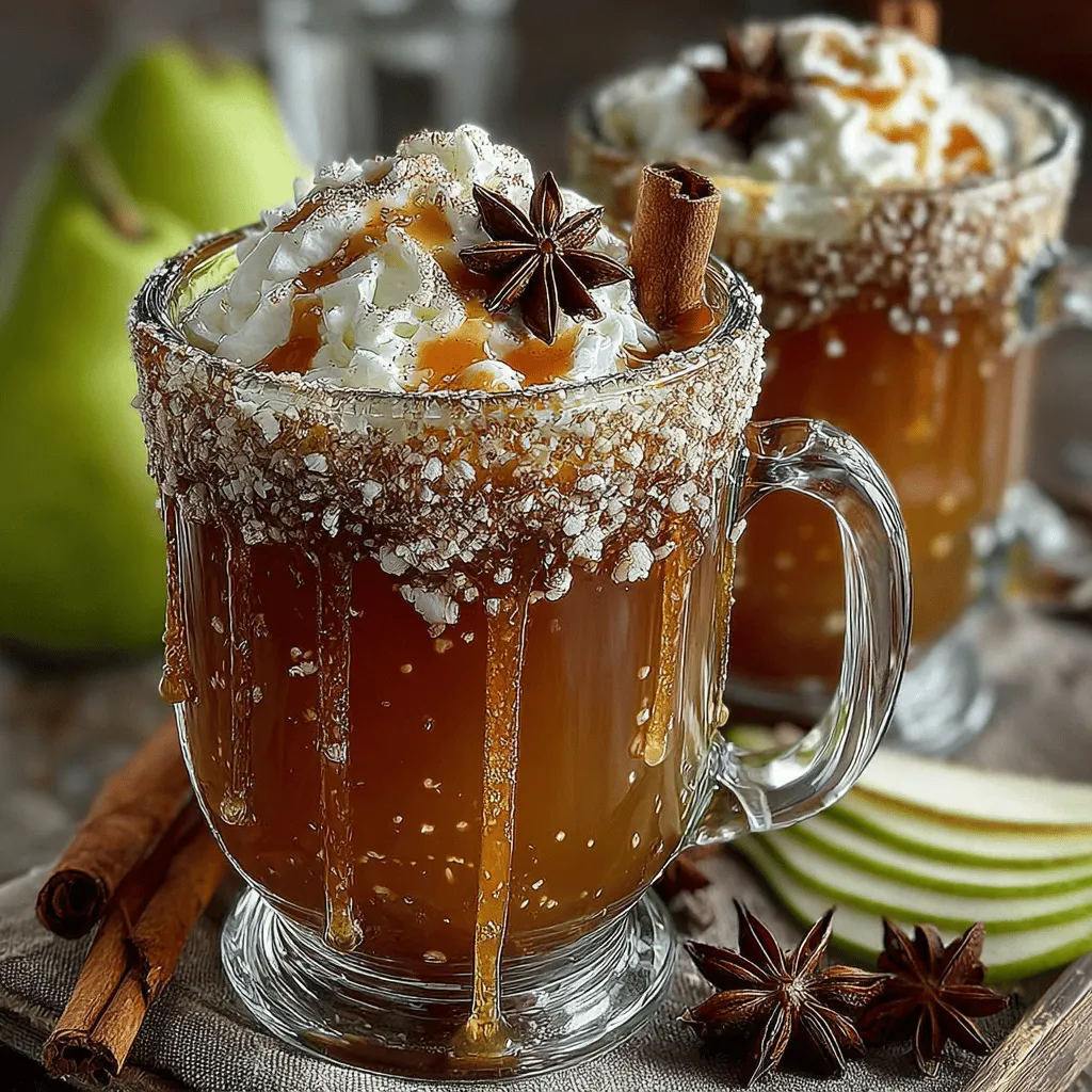 To create the perfect warm spiced pear cider, it’s essential to understand the role that each ingredient plays in crafting this delightful beverage. At the heart of this recipe is fresh pear juice, which provides a naturally sweet and fragrant base. The flavor profile of fresh pear juice is light and refreshing, with subtle floral notes that harmonize beautifully with the spiciness of the cider. Using freshly pressed juice ensures that you capture the essence of the pears, making your cider taste more vibrant and authentic.