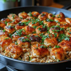 When preparing the Zucchini Delight Chicken Skillet, one of the key aspects to ensure a delightful texture is to avoid overmixing the ingredients. Overmixing can lead to a mushy consistency, detracting from the dish's overall appeal. Here are some valuable tips to prevent overmixing: