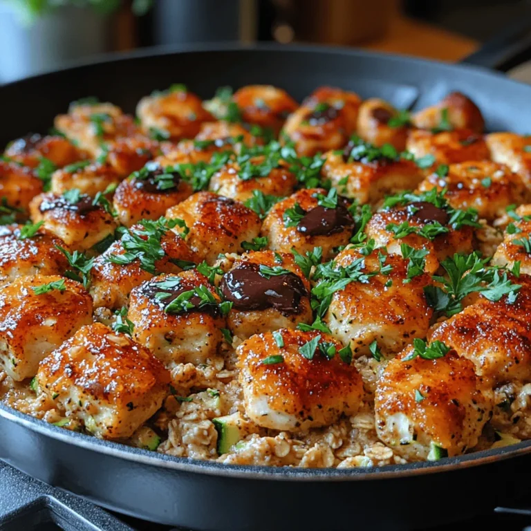 When preparing the Zucchini Delight Chicken Skillet, one of the key aspects to ensure a delightful texture is to avoid overmixing the ingredients. Overmixing can lead to a mushy consistency, detracting from the dish's overall appeal. Here are some valuable tips to prevent overmixing: