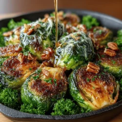 When it comes to side dishes that can steal the show, few can compete with the delightful combination of crispy bacon, sweet maple syrup, and tender Brussels sprouts. The Crispy Maple Bacon Brussels Sprouts Bake is an irresistible blend of flavors and textures that elevate the humble Brussels sprout into a gourmet experience. This dish perfectly balances the savory goodness of bacon with the sweet, caramelized notes of maple syrup, resulting in a side that is both delicious and visually appealing. Whether served at a holiday gathering, a family dinner, or as a special treat for yourself, this recipe is sure to impress.
