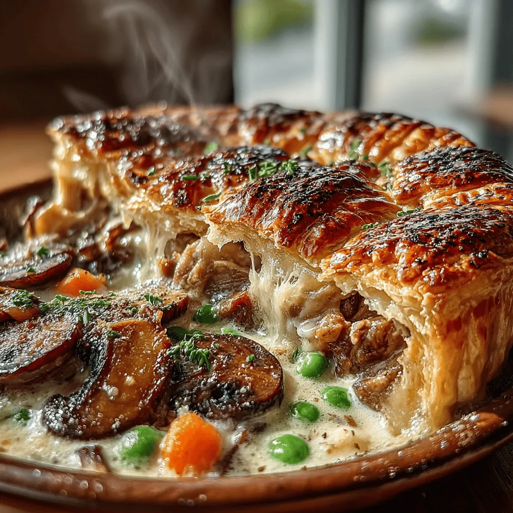 When the chill of winter settles in or a rainy day calls for something cozy, few dishes evoke as much comfort as a classic pot pie. This beloved dish, with its flaky crust encasing a hearty filling, serves not only as a meal but as a warm embrace in culinary form. The aroma of a chicken and mushroom pot pie baking in the oven can transport you back to childhood kitchens, where the act of cooking was synonymous with love, care, and the creation of memories.