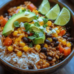 Fiesta One-Pot Taco Rice Recipe