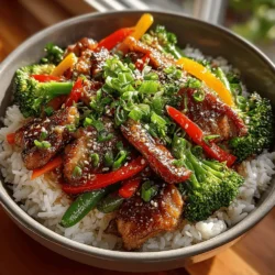 In today’s fast-paced world, finding a quick yet nutritious meal can be a challenge. The Flavor-Packed Chicken and Veggie Stir-Fry Bowl is the perfect solution, offering a vibrant medley of flavors and textures that can be prepared in under 30 minutes. This dish combines lean protein from chicken with a colorful array of vegetables, all tossed in a savory sauce that brings everything together. Whether you’re cooking for yourself or feeding a family, this stir-fry bowl is sure to satisfy.