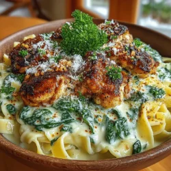 To create an exceptional Creamy Spinach Chicken Alfredo, it’s essential to understand the role of each ingredient in the dish.