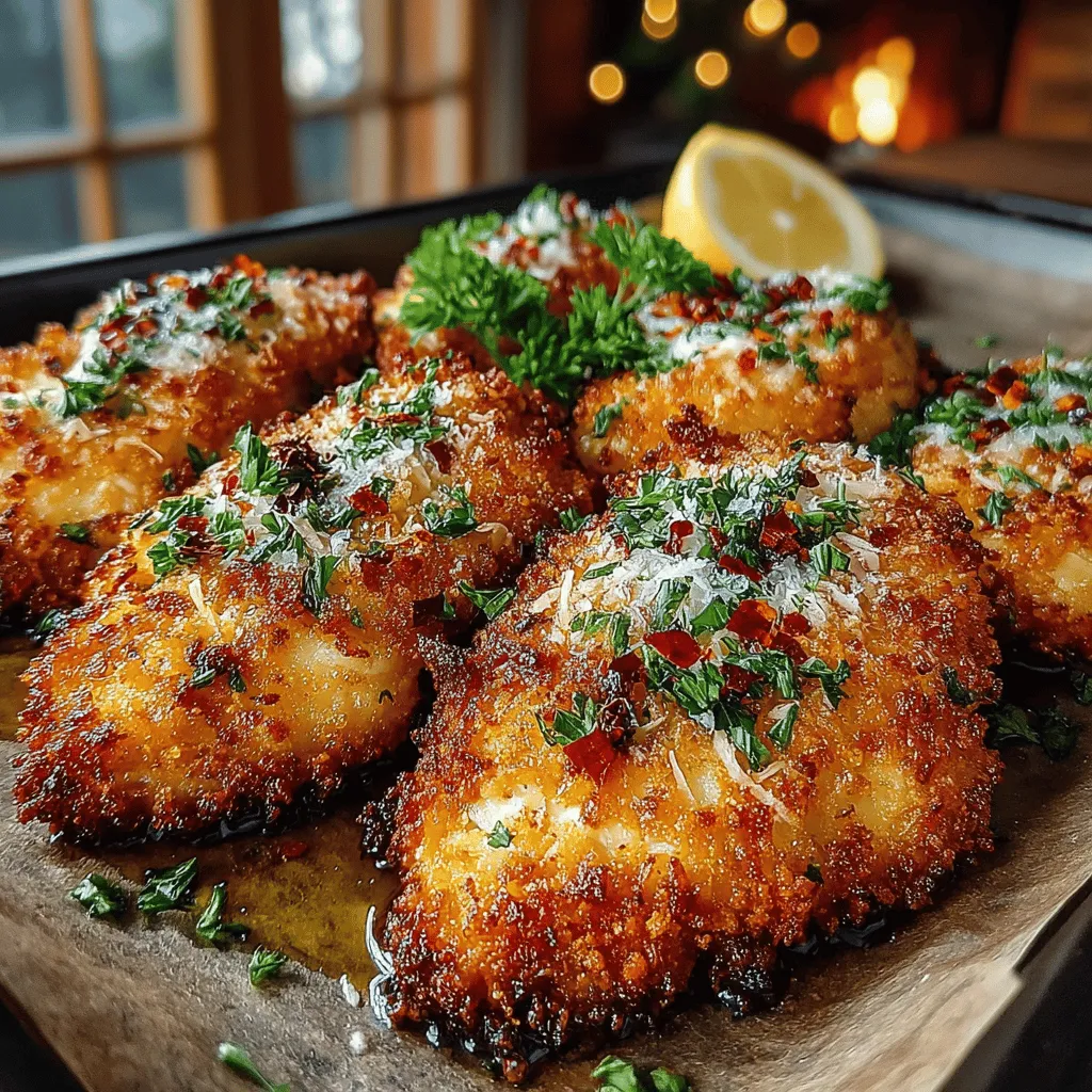Crispy Baked Parmesan Chicken Tenders are a delicious and healthier alternative to traditional fried chicken. With a golden, crunchy coating and tender, juicy meat, these tenders are sure to please both kids and adults alike. The ease of preparation and the use of wholesome ingredients make this recipe a standout choice for busy weeknights or casual family gatherings. As health-conscious eating trends continue to rise, baked chicken tenders provide a guilt-free way to enjoy a classic favorite without the excess oil and calories associated with frying.