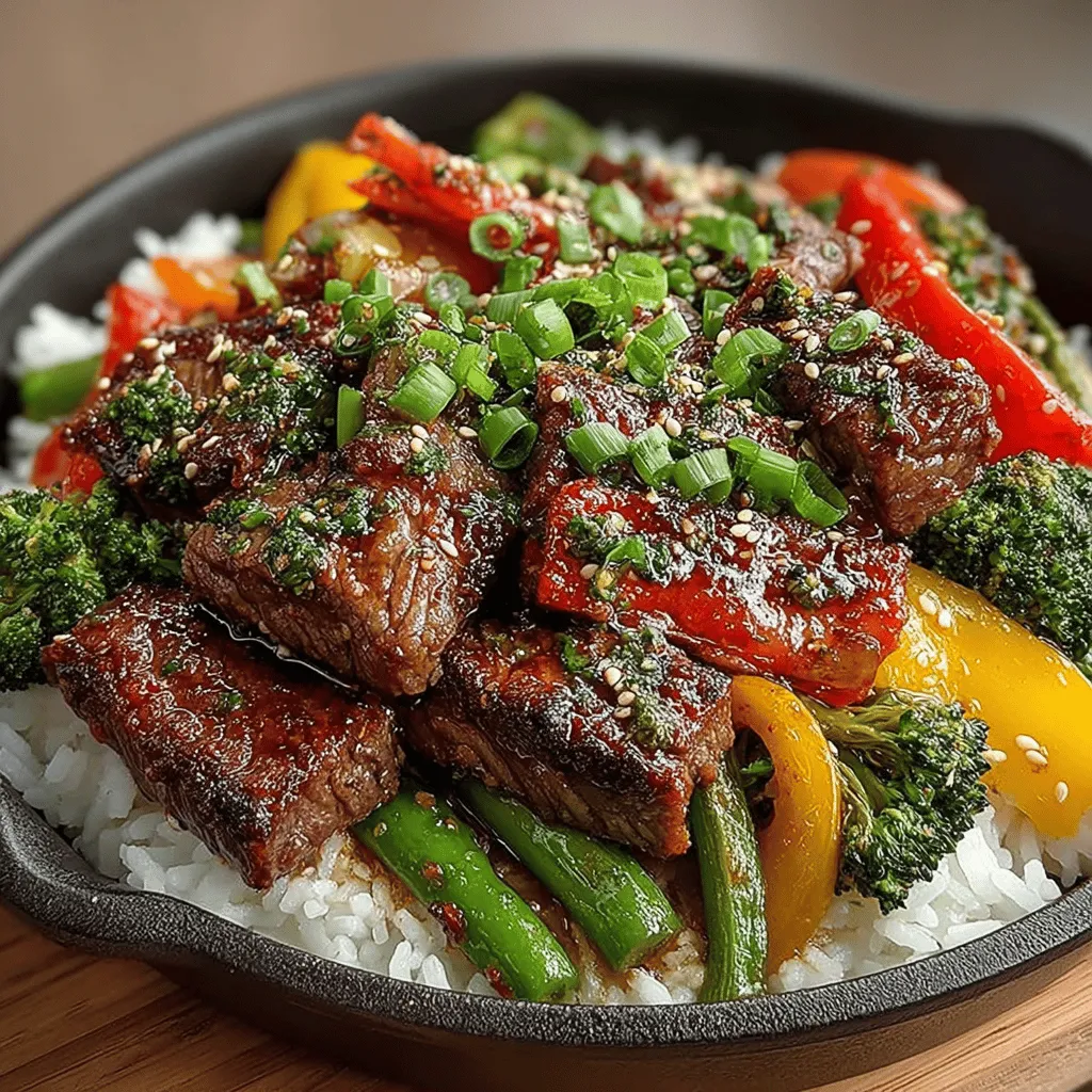 Sizzling Beef and Veggie Delight is not just a meal; it’s an experience that brings together the rich flavors of tender beef and vibrant vegetables in a delightful stir-fry. This 30-minute recipe is perfect for busy weeknights or a quick weekend dinner, offering a nourishing and satisfying option that the whole family will enjoy. With its blend of savory sauces, fresh ingredients, and aromatic spices, this dish is a masterpiece that can easily become a staple in your household. In this article, we will delve into the preparation, cooking techniques, and the culinary magic behind this delightful stir-fry.