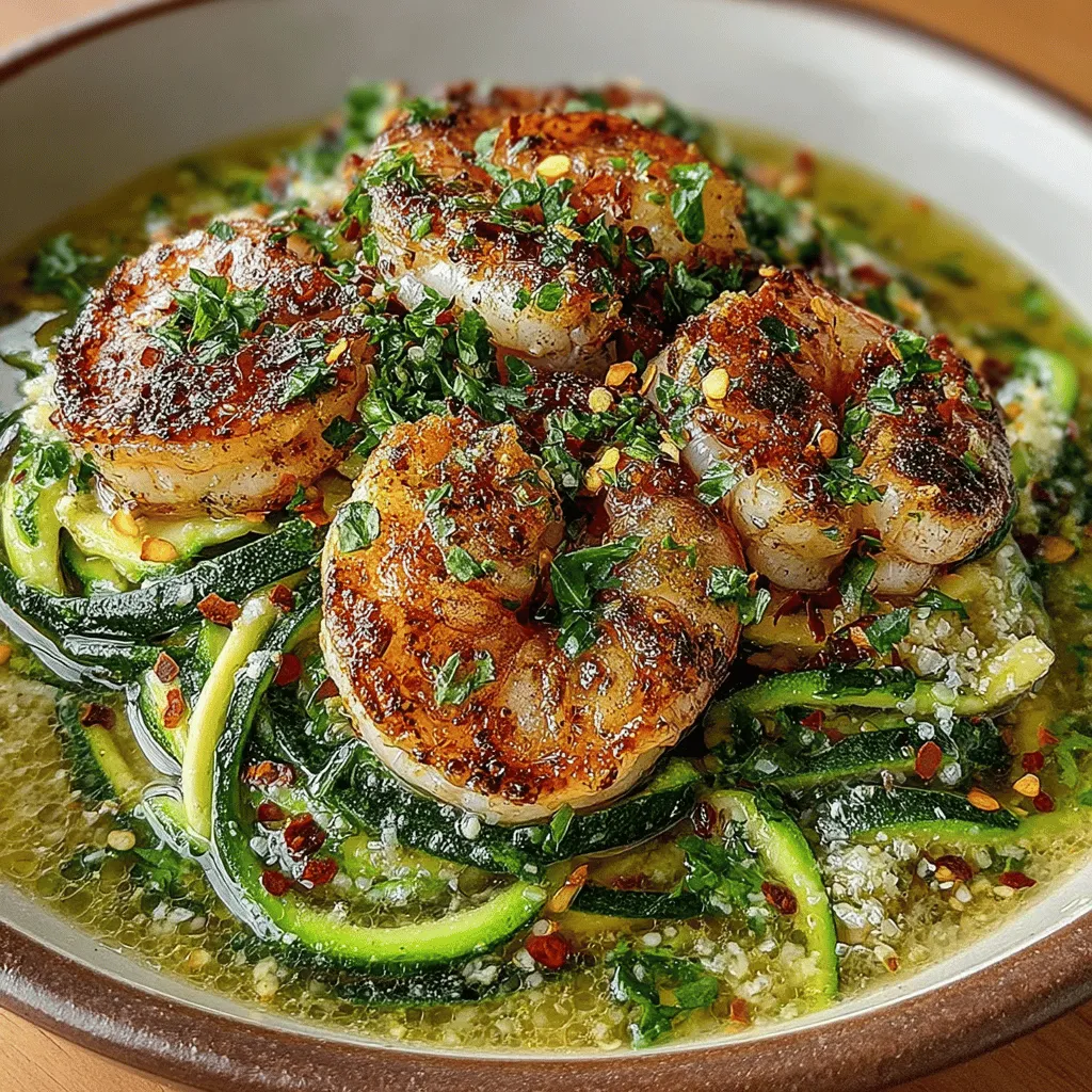 When it comes to cooking Zesty Lemon Garlic Shrimp with Zoodles, the choice of fats plays a crucial role in flavor development and texture enhancement. Olive oil is a staple in Mediterranean cuisine, known for its heart-healthy monounsaturated fats and distinctive flavor. It provides a light, fruity base that complements the zesty notes of lemon and the sweetness of shrimp.