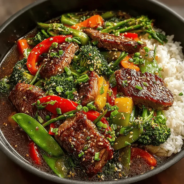 When it comes to quick and flavorful meals, few dishes can rival the vibrant beef and veggie stir-fry. This dish not only bursts with color and flavor but also offers a perfect harmony of protein and vegetables, making it an ideal choice for health-conscious diners and busy families alike. With its vibrant array of ingredients and speedy preparation, this stir-fry quickly earns its place as a mealtime favorite.