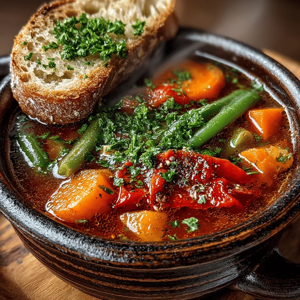 There's something undeniably comforting about a warm bowl of vegetable soup. Whether it’s a chilly winter evening or a breezy autumn day, vegetable soup has a way of wrapping you in a cozy embrace, making it a go-to dish for many. Beyond its heartwarming qualities, this dish serves as a reminder of the importance of healthy eating and the benefits of integrating more vegetables into our daily meals.