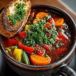 There's something undeniably comforting about a warm bowl of vegetable soup. Whether it’s a chilly winter evening or a breezy autumn day, vegetable soup has a way of wrapping you in a cozy embrace, making it a go-to dish for many. Beyond its heartwarming qualities, this dish serves as a reminder of the importance of healthy eating and the benefits of integrating more vegetables into our daily meals.