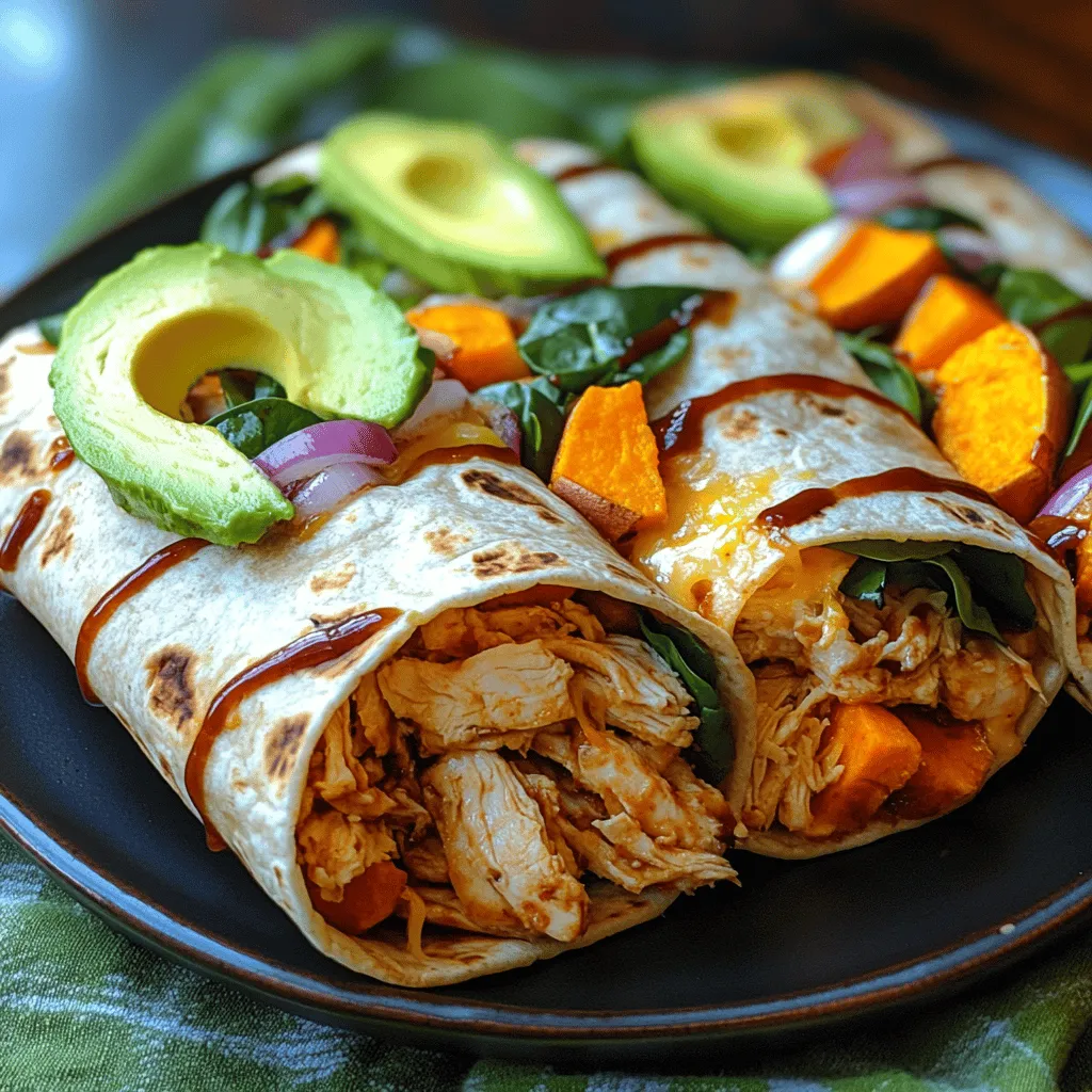 In recent years, wraps have surged in popularity as a convenient and versatile meal option. Their ability to combine a variety of ingredients into a handheld dish makes them perfect for busy lifestyles, whether you're on the go, enjoying a picnic, or simply seeking an easy-to-make meal at home. Among the myriad of wrap recipes, Savory BBQ Chicken and Sweet Potato Wraps stand out for their delightful balance of flavors and textures. This dish not only satisfies your taste buds but also nourishes your body, making it an excellent choice for lunch or dinner.
