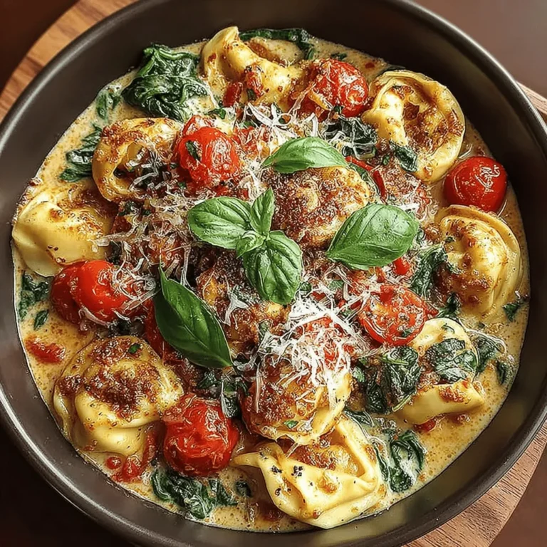 Creamy pasta dishes have an undeniable allure, captivating the hearts and palates of food lovers across the globe. The combination of rich sauces enveloping tender pasta creates a comforting experience that can be both satisfying and indulgent. Among the vast array of pasta options, tortellini stands out for its unique shape and delightful fillings, making it an ideal choice for a variety of culinary creations. Whether you're preparing a quick weeknight dinner or impressing guests at a dinner party, creamy tomato basil tortellini is a dish that effortlessly strikes the perfect balance between elegance and simplicity.