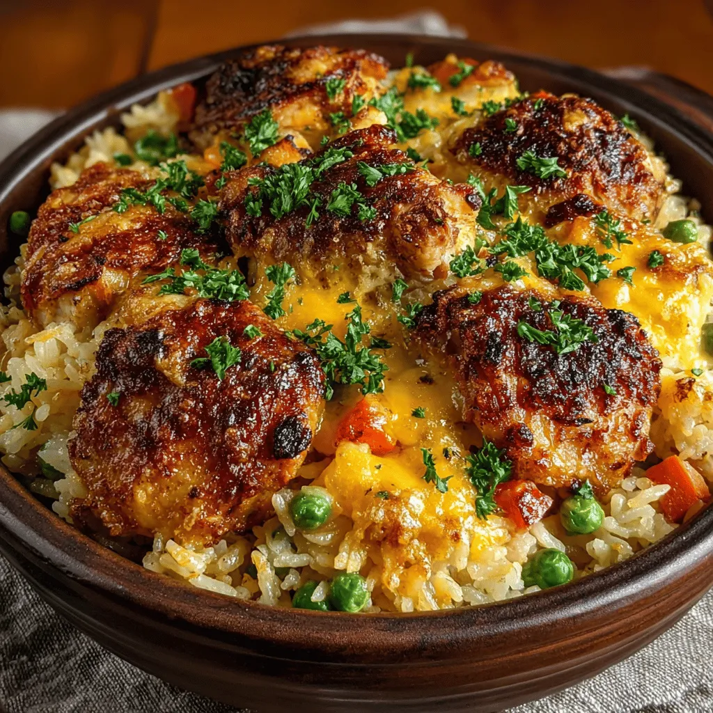 Savory Chicken and Rice Casserole is a dish that embodies comfort and nutrition, making it a beloved staple in many homes. Combining tender chicken, wholesome brown rice, and a colorful medley of vegetables, this casserole is enveloped in a creamy, cheesy sauce that satisfies both the palate and the soul. Whether you're preparing a quick meal for a busy weeknight or looking to impress your family at a gathering, this recipe stands out for its ease of preparation and delicious flavor profile.