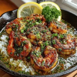 30-Minute Garlic Butter Shrimp & Rice