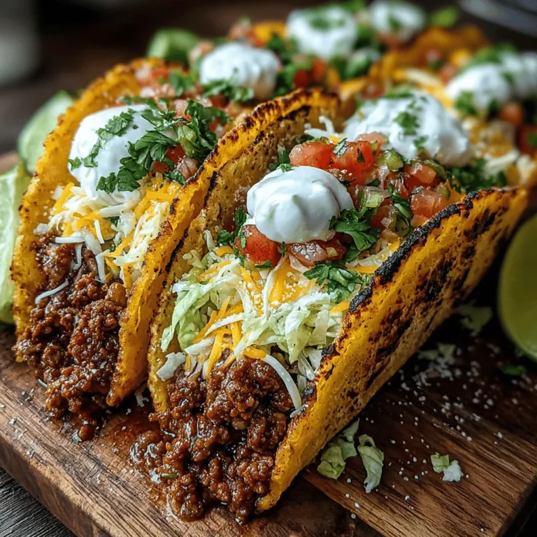 Tacos are more than just a meal; they are a cultural phenomenon that has captured hearts and appetites around the world. This versatile dish, with its origins tracing back to Mexico, has evolved into countless variations that cater to diverse palates. Whether enjoyed as a late-night snack or a festive feast, tacos are celebrated for their ability to blend a multitude of flavors and textures in a single bite. Among the myriad of taco options, sizzling quick beef tacos stand out as a favorite, particularly for busy weeknights and casual gatherings.