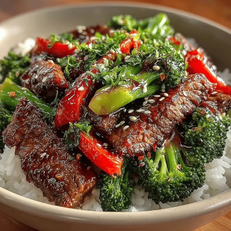 When it comes to quick and healthy dinner options, few meals can compete with the delightful combination of beef and broccoli. Sizzling Beef & Broccoli Delight is not only a feast for the eyes but also a nutritious powerhouse that merges protein-rich beef with vibrant green broccoli. This dish has gained immense popularity in Asian cuisine, often celebrated for its comforting flavors and satisfying textures. The appeal of this recipe lies in its simplicity and the speed with which it can be prepared, making it the perfect choice for busy weeknights when time is of the essence.